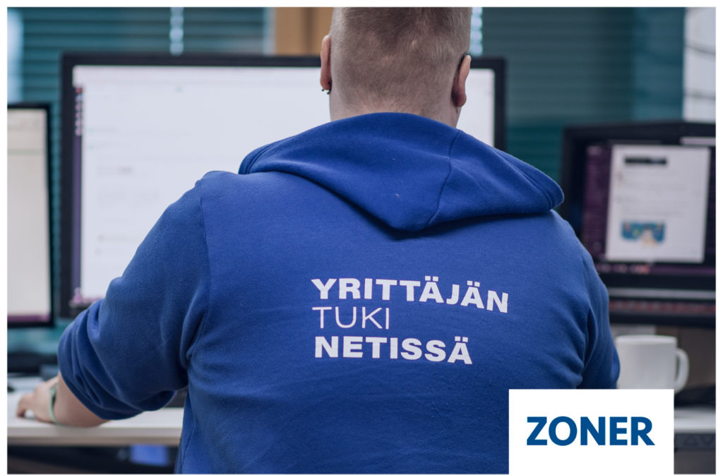 Zoner - yrittäjän tuki netitssä